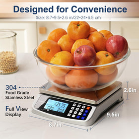 Atogou LC300 pricing function for quick item cost calculations