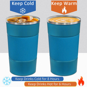 ATZNZIK mug with airtight lid and air vent to prevent spills
