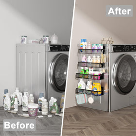Aufworld easy installation with no drilling required, starts organizing instantly.