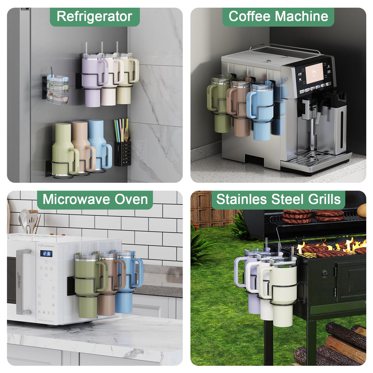 Aufworld tool-free installation makes fridge setup quick.