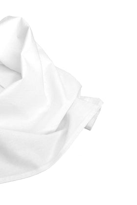 Aunt Martha's dish towels prewashed and bleached, ready to use.
