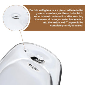 Aurzen gift-ready glass mug set for birthdays and holidays.