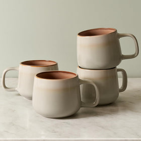 Ava Nord 8 oz mug top view for everyday coffee rituals
