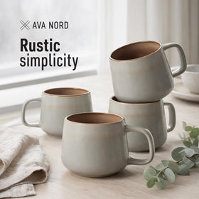 Sage Ash colorway on Ava Nord mugs suits many decors