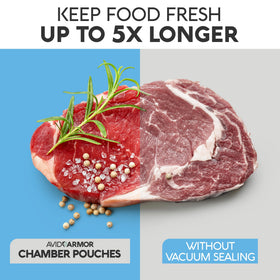 Avid Armor pre-cut chamber bags for fast, consistent sealing