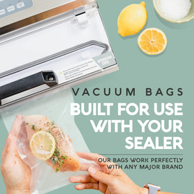 Avid Armor pack of 100 bags supports meal prep and leftovers
