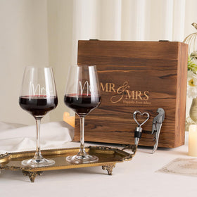 AW BRIDAL wine glasses stem detail emphasizing craftsmanship and balance
