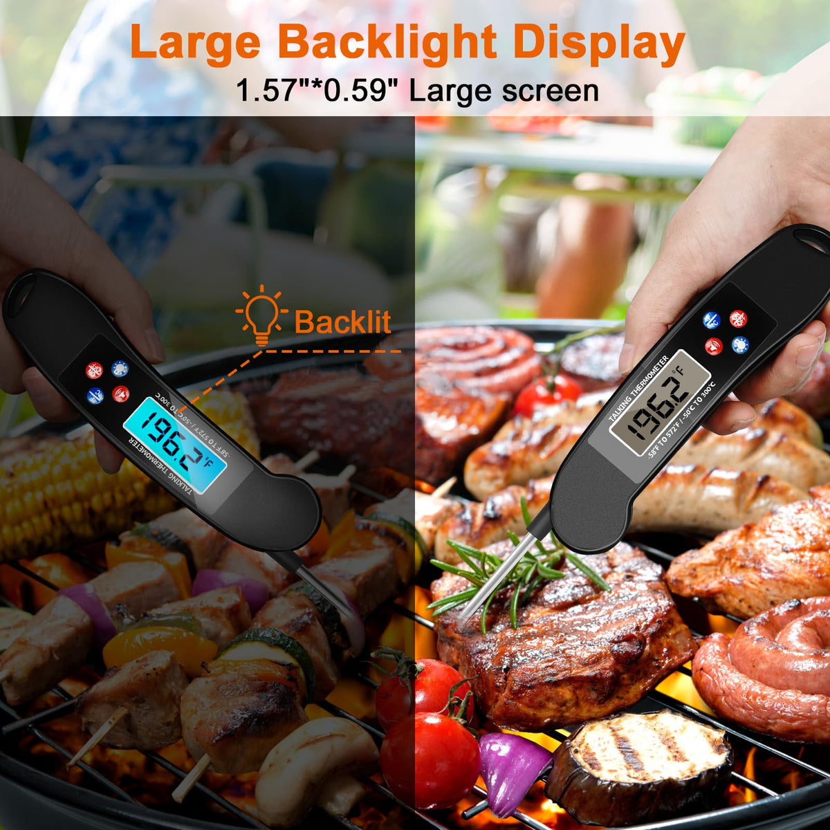 Awaiymi waterproof thermometer in liquids for safe liquid temperature checks.