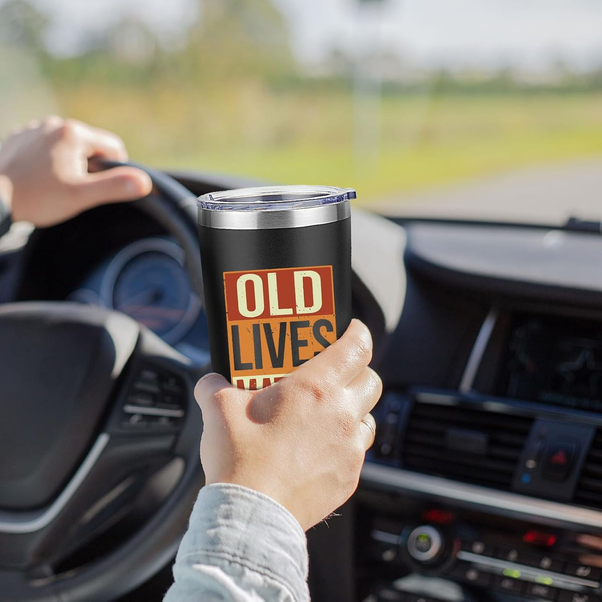 Ayeromoyo 20 oz tumbler, compact for travel and on-the-go hydration.