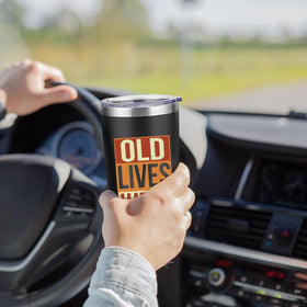 Ayeromoyo 20 oz tumbler, compact for travel and on-the-go hydration.
