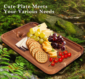 Ayiaren acacia wood charcuterie board for stylish entertaining and snack platters.