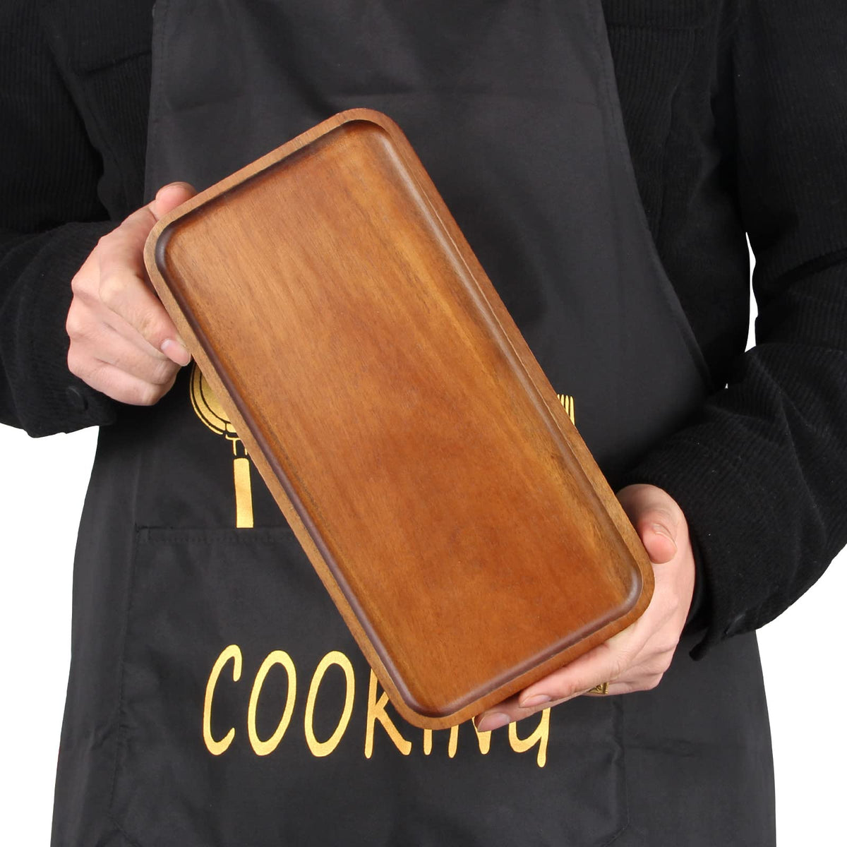 Ayiaren rustic farmhouse tray adds warm character to table display