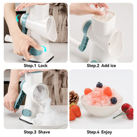 Badelite suction feet keep the unit stable on smooth surfaces.