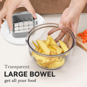Badelite Compact design stores all blades in the base neatly.