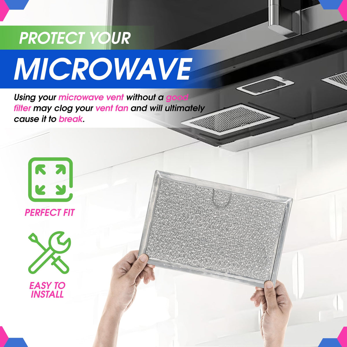 Bagean dishwasher safe aluminum mesh filter for easy cleaning