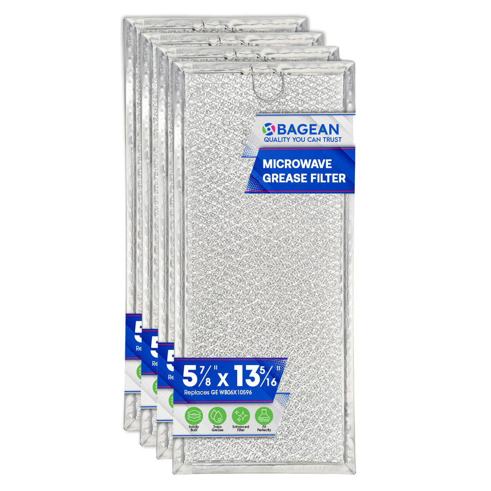 Bagean microwave filter with aluminum mesh screen traps grease for cleaner kitchen air