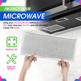 Bagean sleek aluminum mesh pattern adds a refined look to the hood.