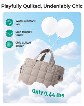 BAGSMART easy-clean interior with aluminum foil lining wipes down quickly.