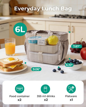 BAGSMART durable, stain-resistant fabric resists daily wear while staying lightweight.