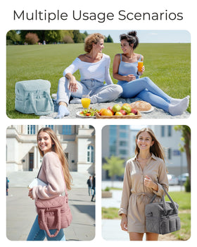 BAGSMART versatile design suits women and men for work or travel.
