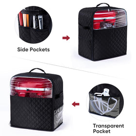 BAGSPRITE mixer cover with pockets to keep attachments within reach.