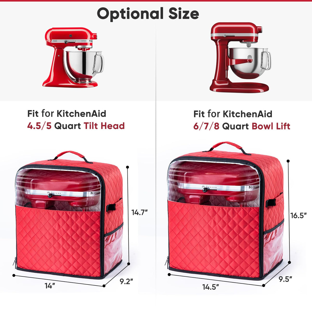 BAGSPRITE mixer slider base helps move bulky mixer safely
