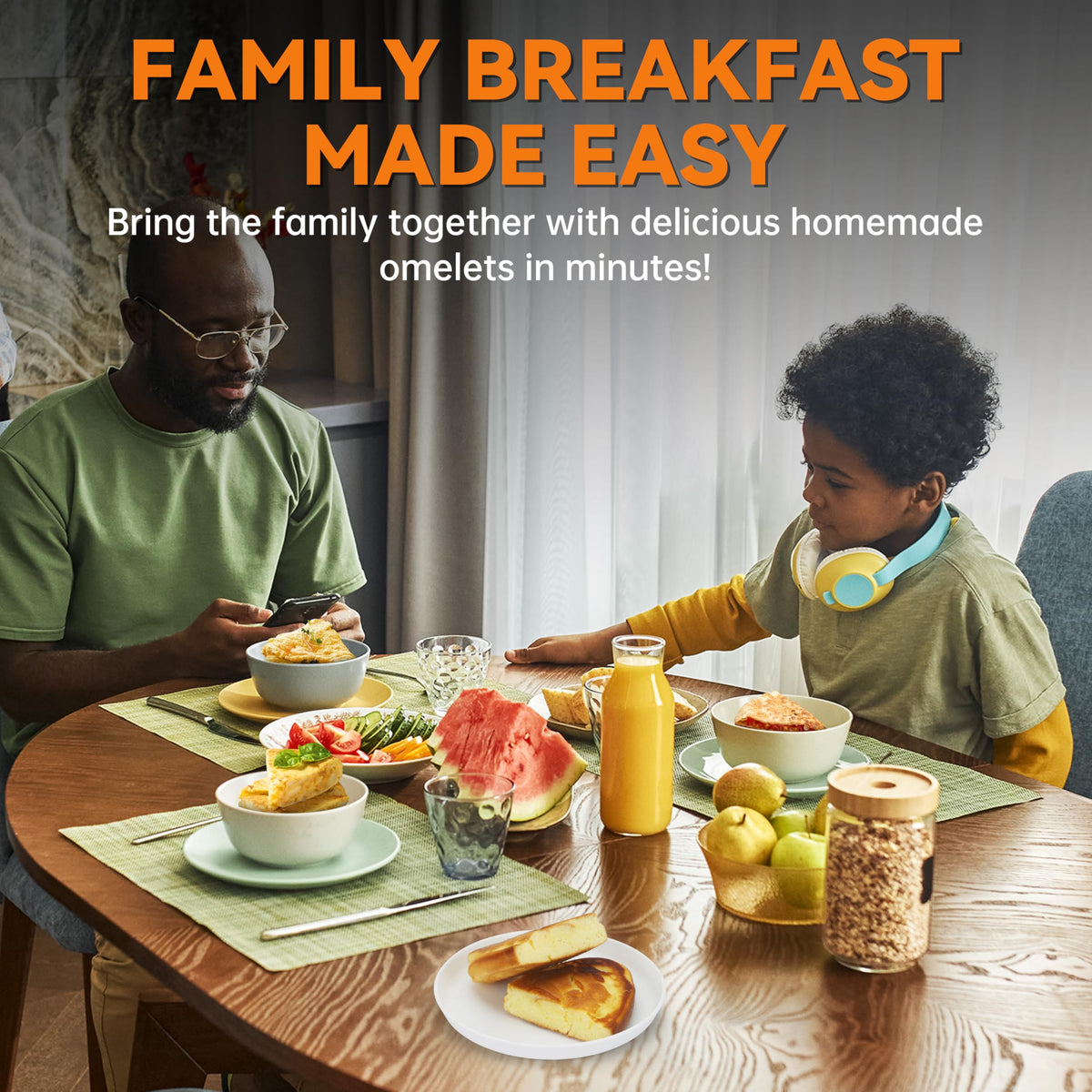 Baker's Friend Omelette Maker with Recipe Book offers inspiration for quick meals.