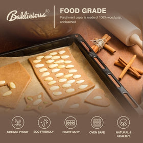 Baklicious wrap fish parchment protects delicate fillets during cooking.