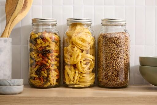Made in USA Ball 64oz wide-mouth jar 2-pack.