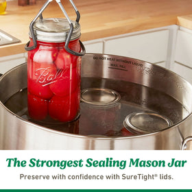 Ball BPA-free regular mouth lids with bands USA-made quality.