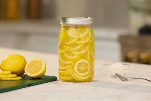 Ball 32oz jar filled with homemade jam, ready for pantry or gifting.