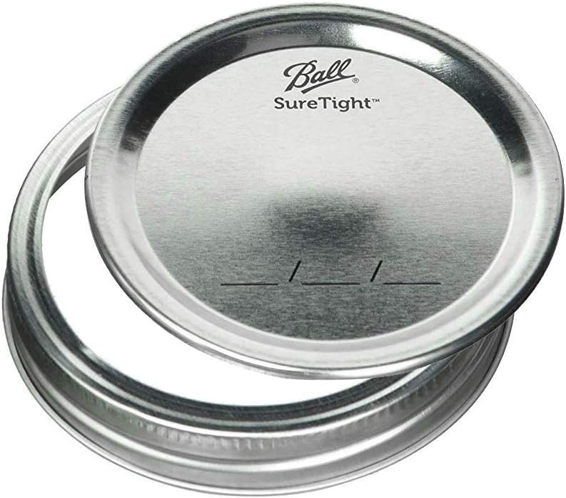Two-pack Ball jars ideal for jelly, jams, herbs, and spices.
