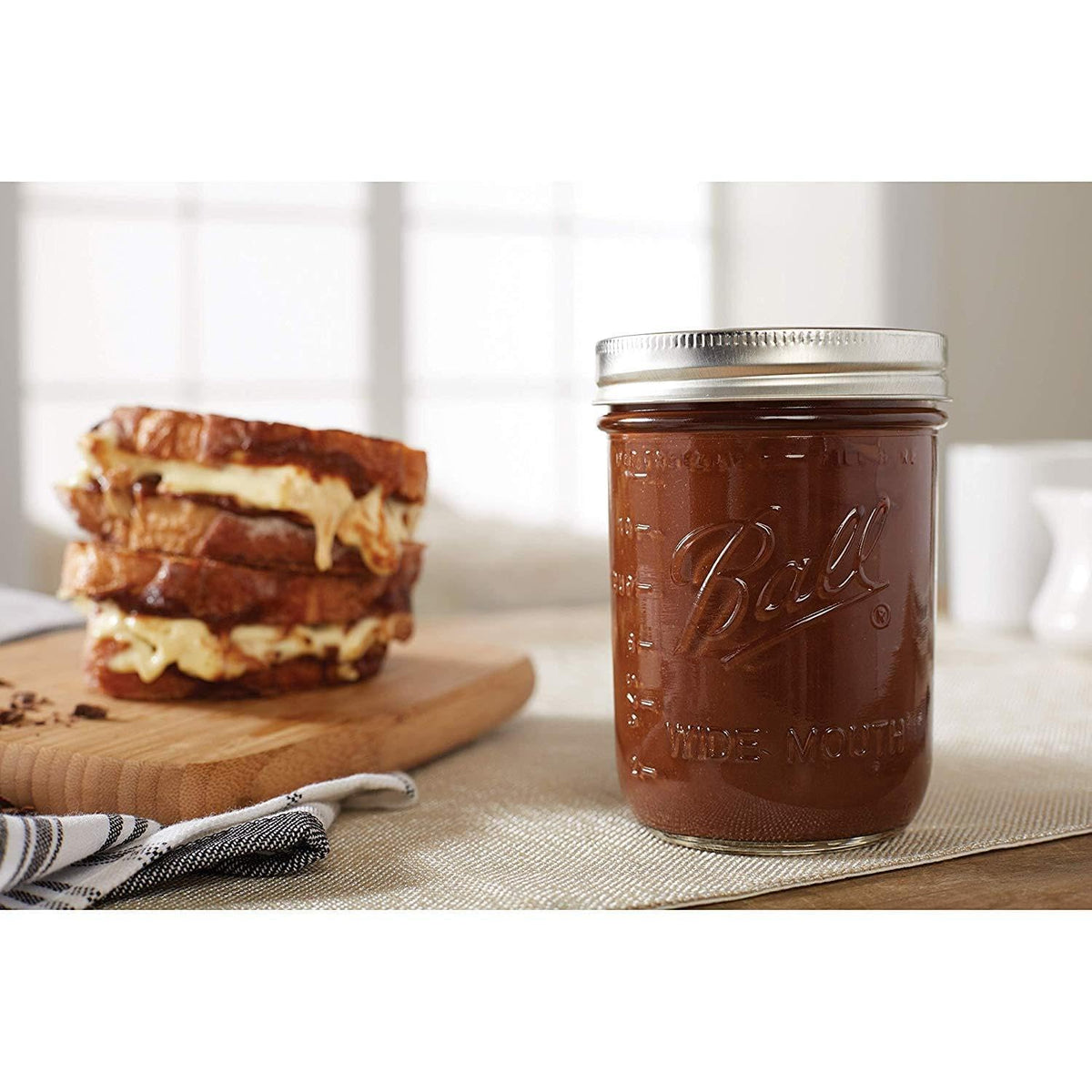 Ball wide-mouth jars in a pantry-ready set