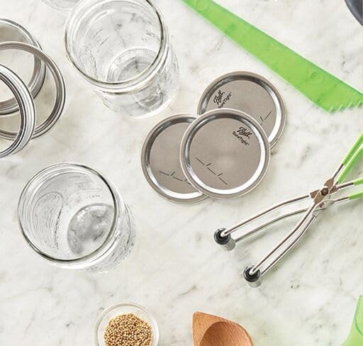 Ball Mason Jar Lids made in USA emphasize quality and BPA-free construction