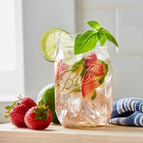 Classic Ball glass design ideal for canning, gifting, and creative preserving.