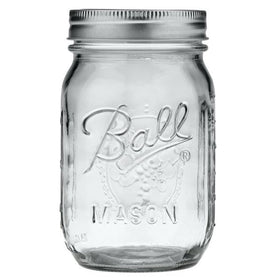 Close-up of Ball jar lids and bands highlighting secure seal and easy handling.