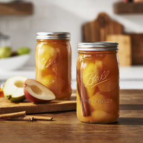 Ball BPA-free glass close-up emphasizes quality and durability
