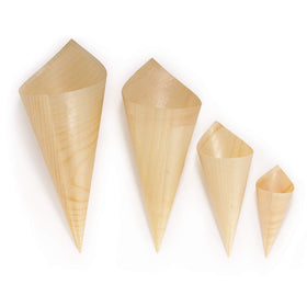 BambooMN pine wood cone with rustic event detail.