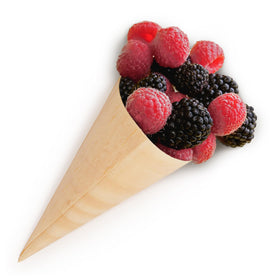 BambooMN cone for wedding reception table displays.
