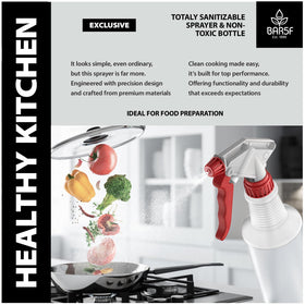 Bar5F ergonomic trigger spray delivers control while grilling or baking