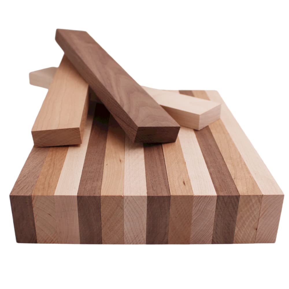 Barrington Hardwoods walnut boards 3-4x2x24 for durable woodworking projects.
