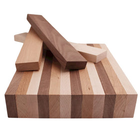 Barrington Hardwoods walnut boards 3-4x2x24 for durable woodworking projects.