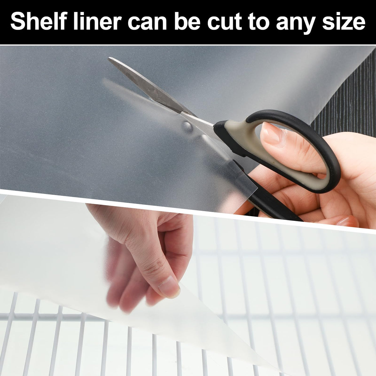 Barydat shelf protector for kitchen and pantry keeps shelves from direct contact and spills contained.