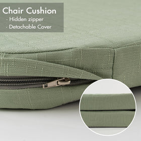 Battilo Home silicone granules backing adds extra grip to keep cushions in place.