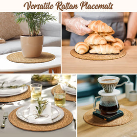 BAVIFY dinner party placemats set enhances tablescapes for gatherings