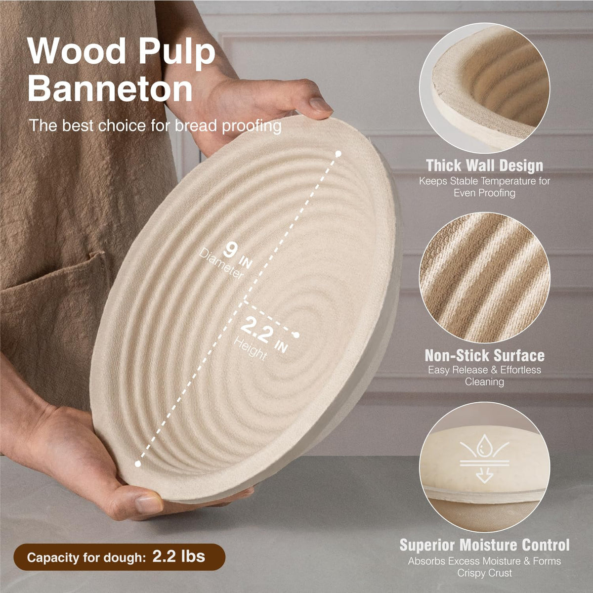 BAVIFY dough scraper helps lift and portion dough cleanly during prep.