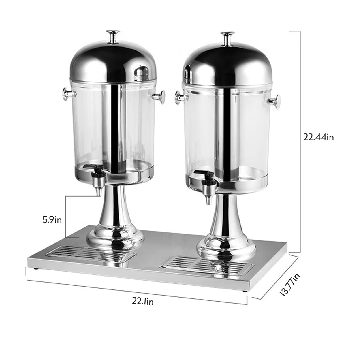 BAVNNRO ice container keeps beverages cold during events.