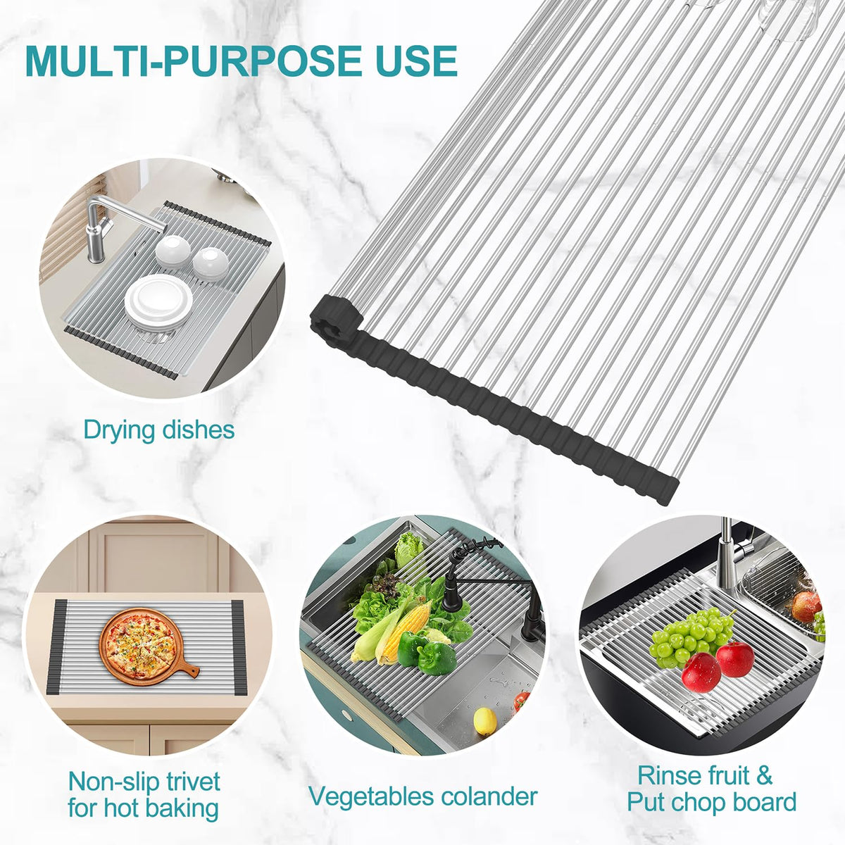 BBXTYLY defrosting-ready surface safely thaws meat or seafood