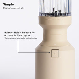BEAST The Beast Mini Blender Plus extra vessels for multiple sauces