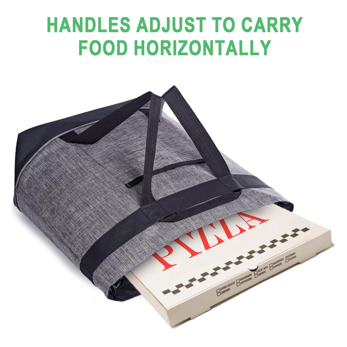 BeeGreen cooler bag folded-flat storage saves space when not in use